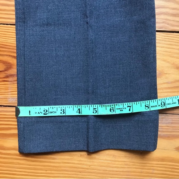 Loft Marisa Trouser Grey Flare Work Pants, EUC, 2 - Picture 8 of 13